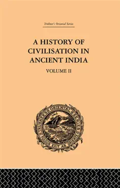 a history of civilisation in ancient india imagen de la portada del libro