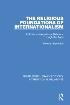 the religious foundations of internationalism book cover image