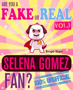 are you a fake or real selena gomez fan? volume 1: the 100% unofficial quiz and facts trivia travel set game imagen de la portada del libro