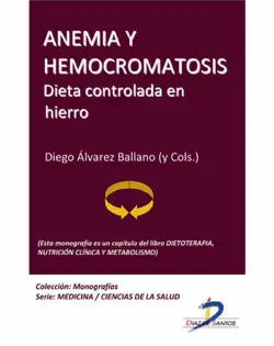 anemia y hemocromatosis. dieta controlada en hierro imagen de la portada del libro
