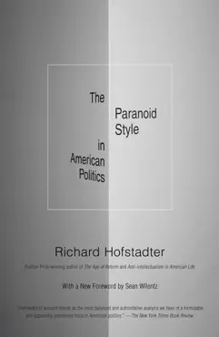 the paranoid style in american politics imagen de la portada del libro