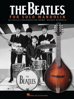 the beatles for solo mandolin book cover image