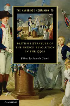 the cambridge companion to british literature of the french revolution in the 1790s book cover image
