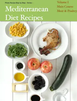 mediterranean diet recipes - meat & poultry book cover image