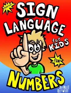 sign language for kids - numbers book cover image