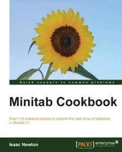 minitab cookbook book cover image