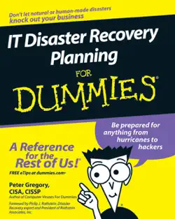 it disaster recovery planning for dummies book cover image