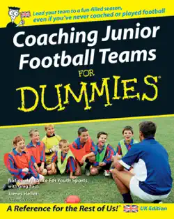 coaching junior football teams for dummies book cover image