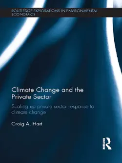 climate change and the private sector book cover image