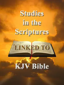 studies in the scriptures (all 6 volumes)+tabernacle shadows linked to kjv bible book cover image