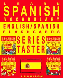 learn spanish vocabulary: series taster - english/spanish flashcards book cover image