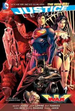 justice league: trinity war book cover image