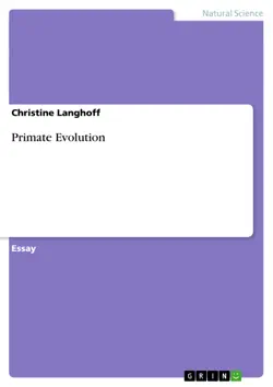 primate evolution book cover image
