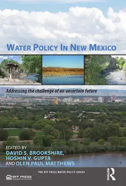 water policy in new mexico book cover image