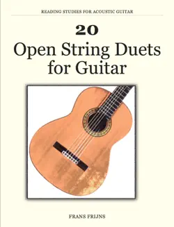 20 open string duets for guitar book cover image