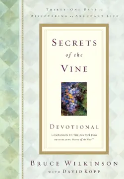 secrets of the vine devotional book cover image