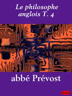le philosophe anglois t. 4 book cover image