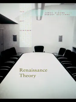 renaissance theory imagen de la portada del libro