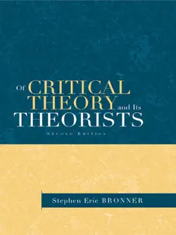 of critical theory and its theorists imagen de la portada del libro