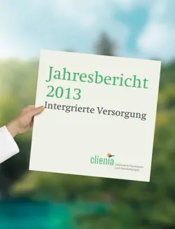 clienia - jahresbericht 2013 book cover image