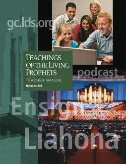 teachings of the living prophets teacher manual book cover image