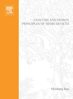 analysis and design principles of mems devices (enhanced edition) book cover image