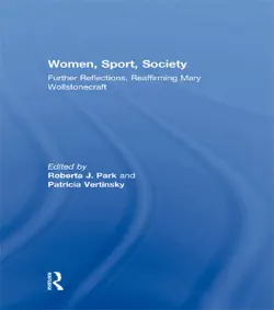 women, sport, society book cover image