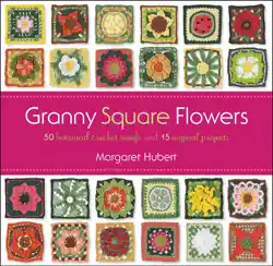 granny square flowers book cover image