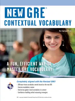 gre contextual vocabulary book cover image