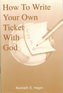 how to write your own ticket with god book cover image