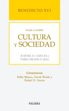 benedicto xvi habla sobre cultura y sociedad imagen de la portada del libro