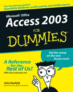 access 2003 for dummies book cover image