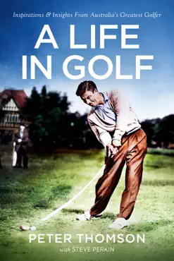 a life in golf imagen de la portada del libro