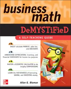 business math demystified book cover image