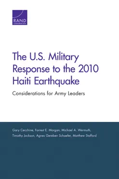 the u.s. military response to the 2010 haiti earthquake book cover image
