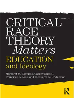 critical race theory matters book cover image