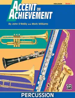 accent on achievement: percussion—snare drum, bass drum & accessories, book 1 book cover image