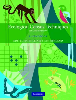 ecological census techniques book cover image