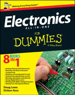 electronics all-in-one for dummies - uk book cover image