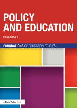 policy and education book cover image