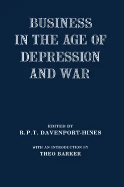 business in the age of depression and war book cover image