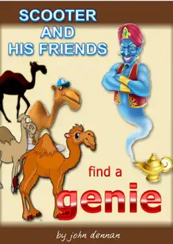 scooter and his friends find a genie book cover image