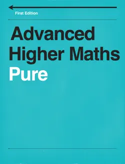advanced higher maths book cover image