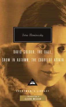 david golder, the ball, snow in autumn, the courilof affair book cover image