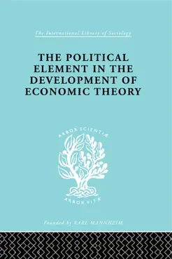 the political element in the development of economic theory imagen de la portada del libro