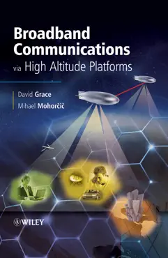 broadband communications via high altitude platforms book cover image