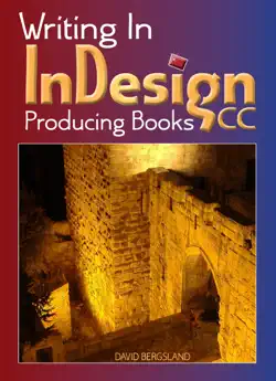 writing in indesign cc producing books book cover image