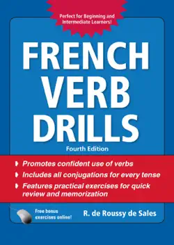 french verb drills, fourth edition book cover image