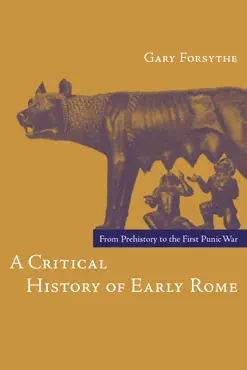 a critical history of early rome book cover image