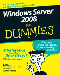 windows server 2008 for dummies book cover image